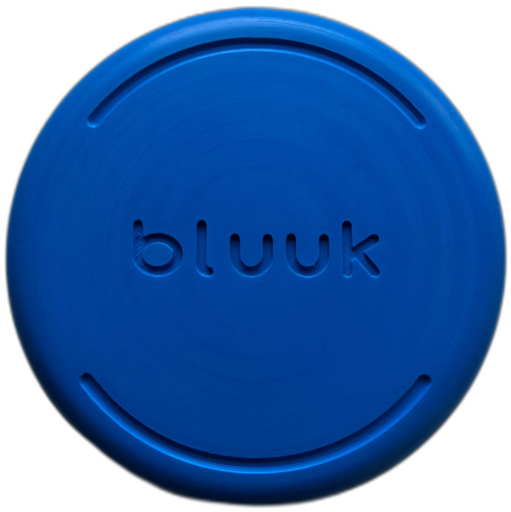 bluuk — rundes, mattes NFC-Gerät in Blau